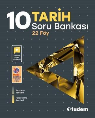 10. Sınıf Tarih Soru Bankası - Kolektif  - Tudem Yayınları - Ders Kitapları