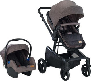 Baby2go Motti Travel Sistem Bebek Arabası - Gri