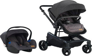 Baby2go Motti Travel Sistem Bebek Arabası Siyah