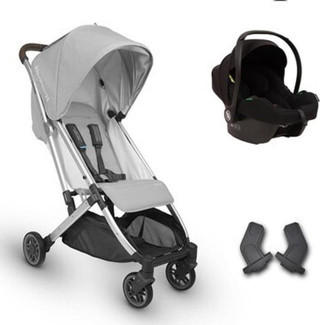 Uppa Baby Uppababy Minu Cosmo Travel Sistem Bebek Arabası Devin - Black