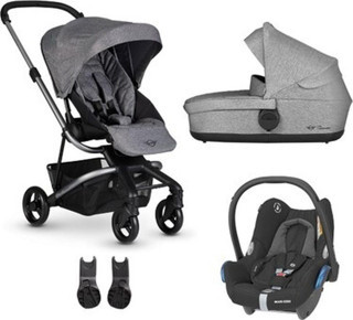 MINI by Easywalker Çift Yönlü Portbebeli Bebek Arabası Üçlü Set