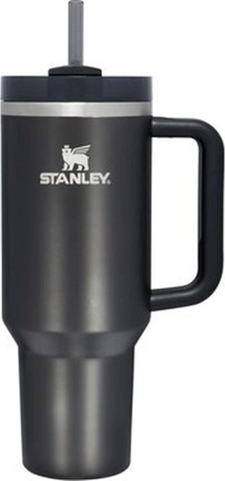 Stanley Quencher Pipetli Termos Bardak Siyah