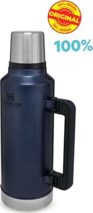 Stanley Klasik Vakumlu Paslanmaz Çelik Termos 1.9 Lt Lacivert ( Ömür Boyu Garanti )