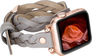 Apple Watch Uyumlu Deri Kordon Peggy 38-40-41mm DTRTRST9