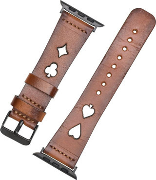 Apple Watch Uyumlu Deri Kordon 42-44-45mm Avesta RST2EF