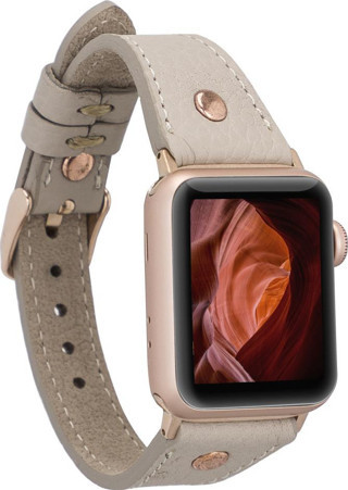 Apple Watch Uyumlu Deri Kordon 38-40-41mm Slim RGTR ERC3