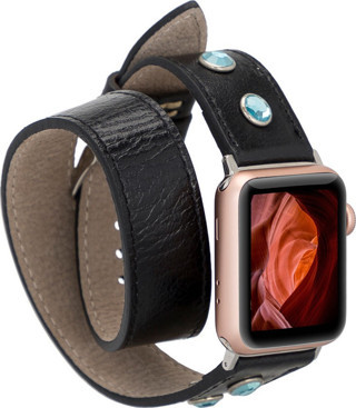 Apple Watch Uyumlu Deri Kordon 38-40-41mm DT FT RST1