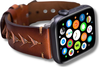 Apple Watch Uyumlu Deri Kordon 42-44-45mm RST2EF Boras