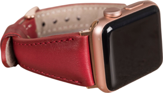 Apple Watch Uyumlu Deri Kordon 42-44-45mm Slim V4EF