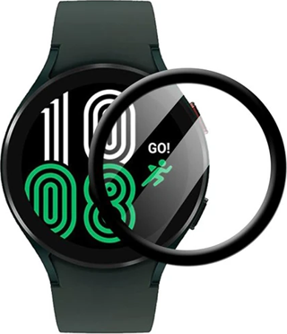 Sm Galaxy Watch 4 40mm 3D Full Kaplama Ekran Koruyucu PET+PMMA-(5775)