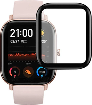 Huami Amazfit GTS 3D Kavisli PMMA Cam Ekran Koruyucu-(5775)