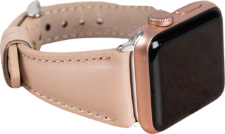 Apple Watch Uyumlu Deri Kordon 42-44-45mm Slim NU1