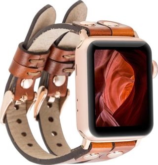Apple Watch Uyumlu Deri Kordon Ely Double Tour RST2EF