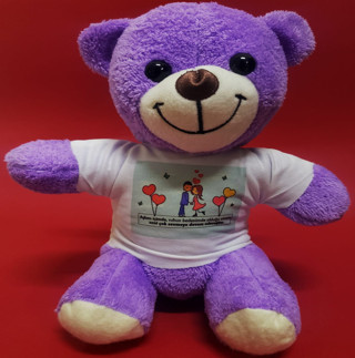 Mutlu Aşıklar Temalı Peluş Ayıcık