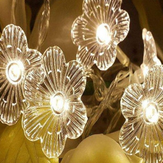 Çiçek Desenli 3.5 Metre USB LED Işık – 20 LED’li Dekoratif Ortam Aydınlatması (5314)