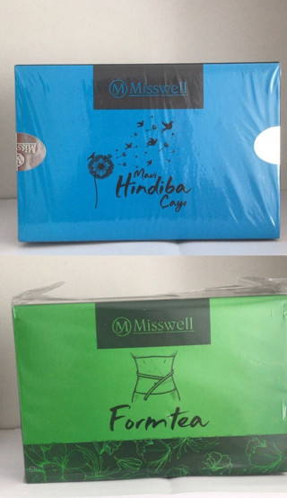 Misswell Hindiba Çayı 30X3 90 Gr Mavi Hindiba Çayı+ Form Tea 30X3 90 Gr Form Tea