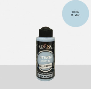 Hibrit Multisurface Akrilik Boya 120 Ml H036 M.Mavi