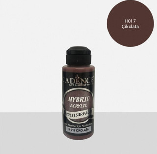 Hibrit Multisurface Akrilik Boya 120 Ml H017 Çikolata