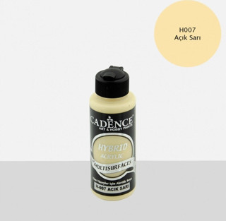 Hibrit Multisurface Akrilik Boya 120 Ml H007 Açık Sarı