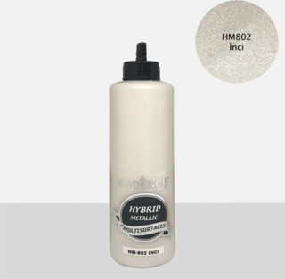Hibrit Metalik Multisurface Akrilik Boya 500 Ml Hm802 Inci