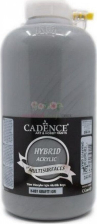 H-081 Grafiti Gri 2 Litre Multısurface Hybrıd Akr.