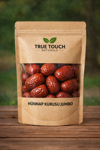 Hünnap Kurusu Jumbo 250gr. ( Çin Hurması - Tarçın Hurması - Kırmızı Hurma - Jujube )