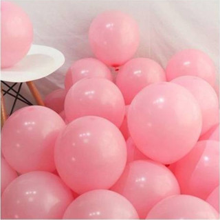 12 İnç Pembe Renk 25 Adet Pastel Balon