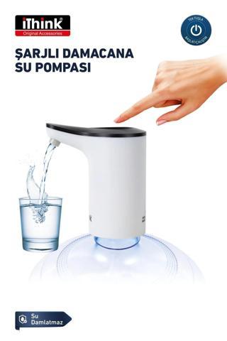 Ithink Otomatik Şarjlı Damacana Su Pompası Wp-100