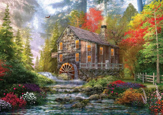 Ks Puzzle The Old Wood Mill Eski Değirmen 1000 Parça Puzzle