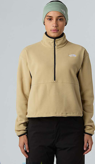 The North Face Glacier Kadın Bej Sweatshirt (NF0A8D2CLK51)