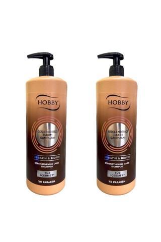 Hobby Keratin & Biotin Tuzsuz Şampuan 1000 ML X 2 Adet