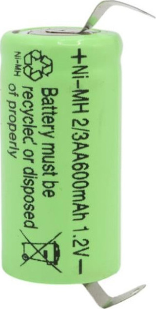 Powermaster Pm-17934 1.2 Volt 600Mah Nı-Mh 2/3Aa Şarj Edilebilir Puntalı 14280 Lityum Pil