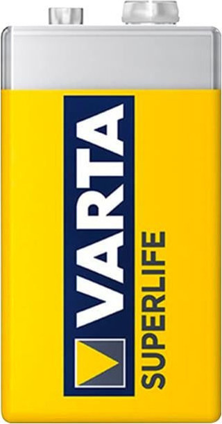 Varta Superlife Çinko 9 Volt Pil (12'Li Paket)