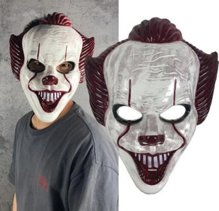 Plastik Joker Maskesi Killer Palyaço Maskesi