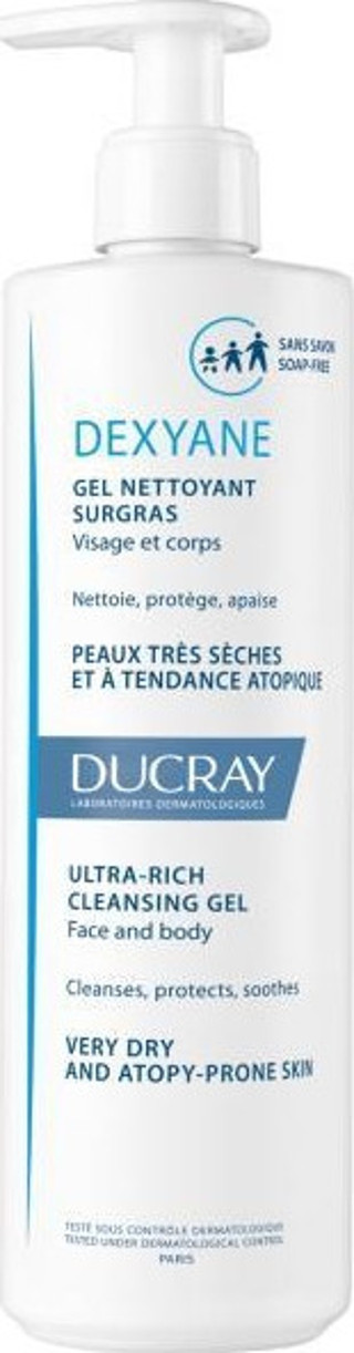 Ducray Dexyane Ultra Rich Cleansing Gel 400 ml