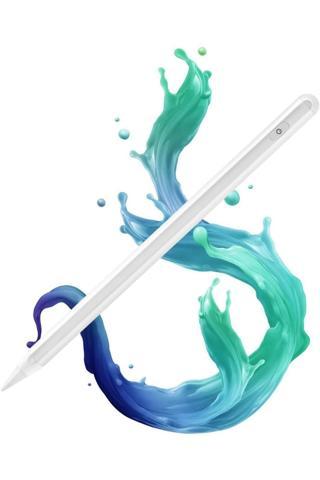 Apple iPad 10.2 8.nesil Stylus Yazım Ve Çizim için Avuç İçi Reddetmeli Dokunmatik Kalem