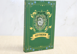 Harry Potter Slytherin Deri Defter