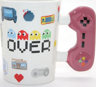 Game Over Porselen Kupa Bardak Model 2