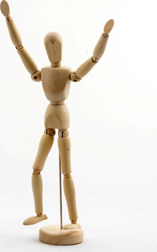 Ahşap Robot Model 2