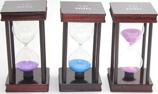 Ahşap Kum Saati 10 Dk Model 1