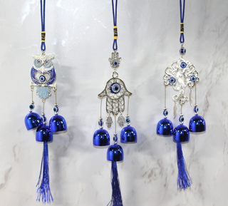 Metal Nazar Boncuğu Çan Model 6