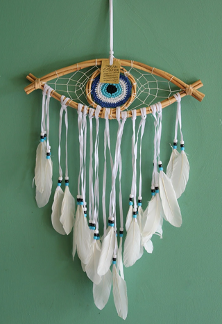 Rüya Kapanı Dream Catcher Göz Tasarımı Model 3
