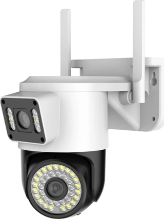Çift Lensli Dış Mekan Wi-fi Kamera