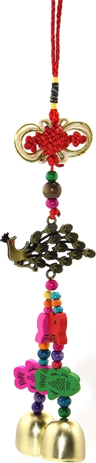 Tavuskuşu Renkli Rüzgar Çanı Alk2845