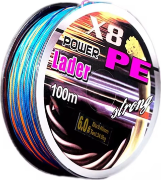 Misina 100mt Polıetılen 8 Örgülü 6.0 İp