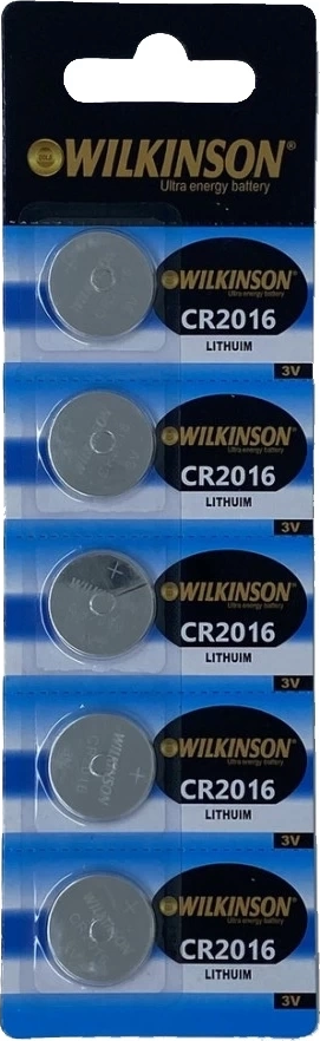 Wılkınson 2016 3v Lityum Düğme Pil 5'li Paket