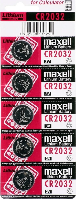 Maxell Cr2032 3v Lityum Düğme Pil 5'li Paket