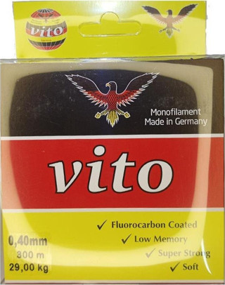 Vito 160 Mt Fluorocarbon Coated  Misina Clear