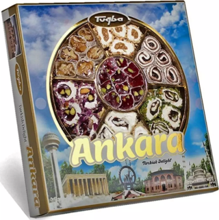 Tuğba Kuruyemiş Ankara Lokum 430 gr (Turkish Delight )