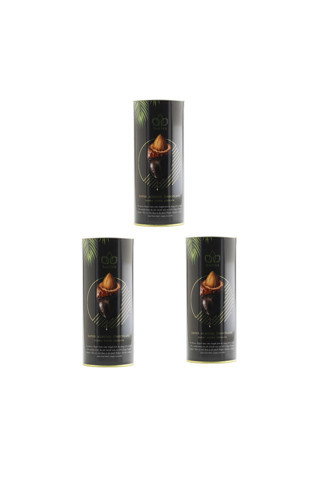 Huries Bitter Çikolata Kaplı Bademli Hurma 200 Gr X 3 Adet